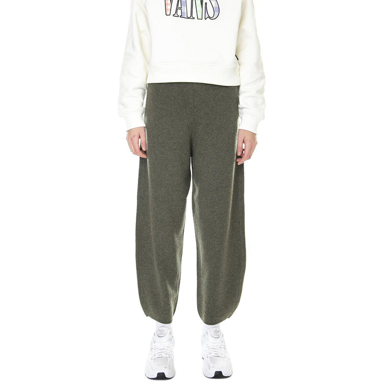 Marta Dark Olive - Pantaloni Donna Verdi 330674  ELVINE 