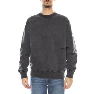 Axiom Crew Sweat Grey -- Felpa Girocollo Uomo Grigia I035780. 91.5Z EDWIN 