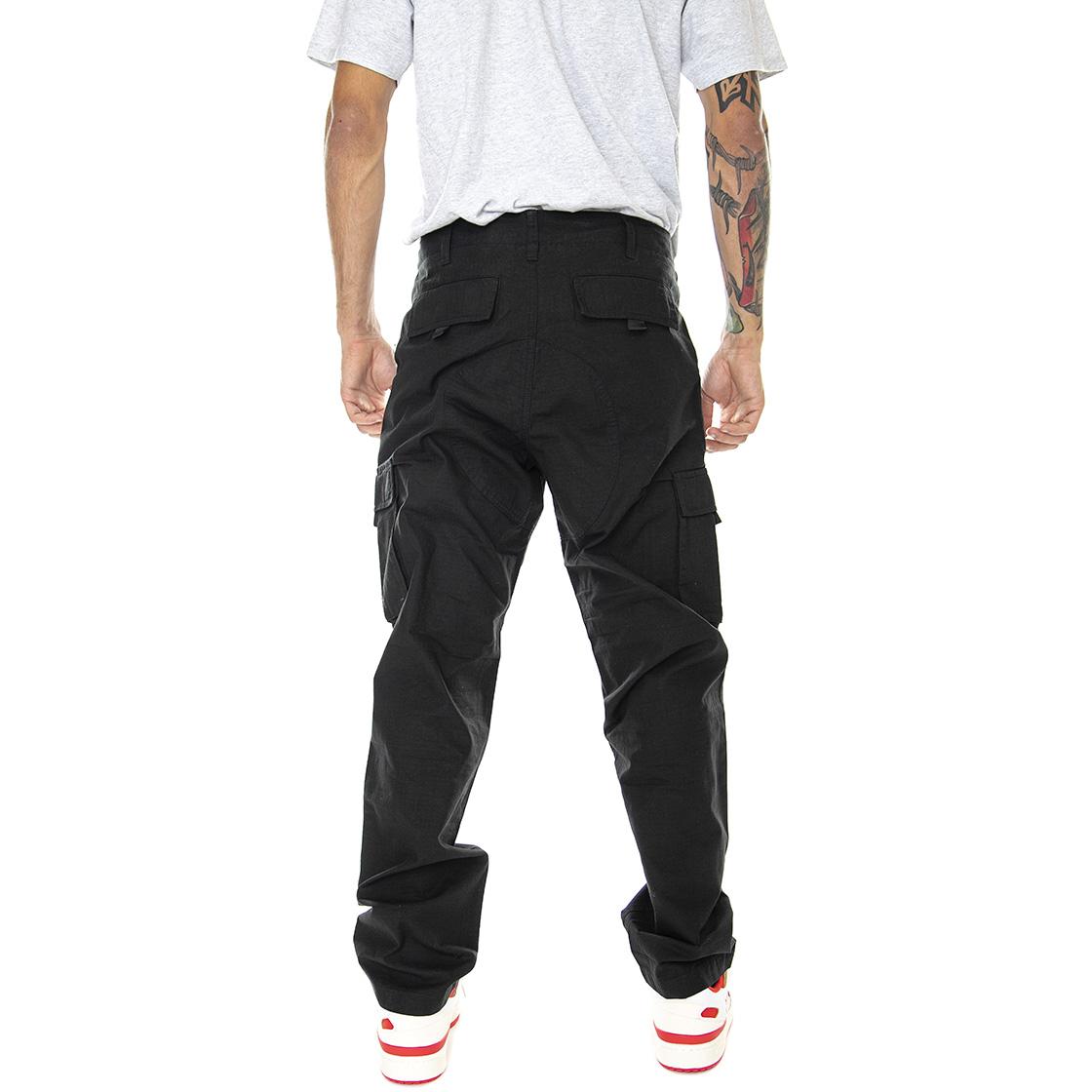 Tactics Pant Black - Pantaloni Cargo Uomo Neri SCA-PNT-0629  SANTA CRUZ 