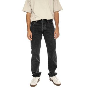 Autunno / Inverno - 501 Levi's Original Crash Courses Black - Pantaloni Denim Jeans Uomo Neri 00501-3371 . LEVIS 