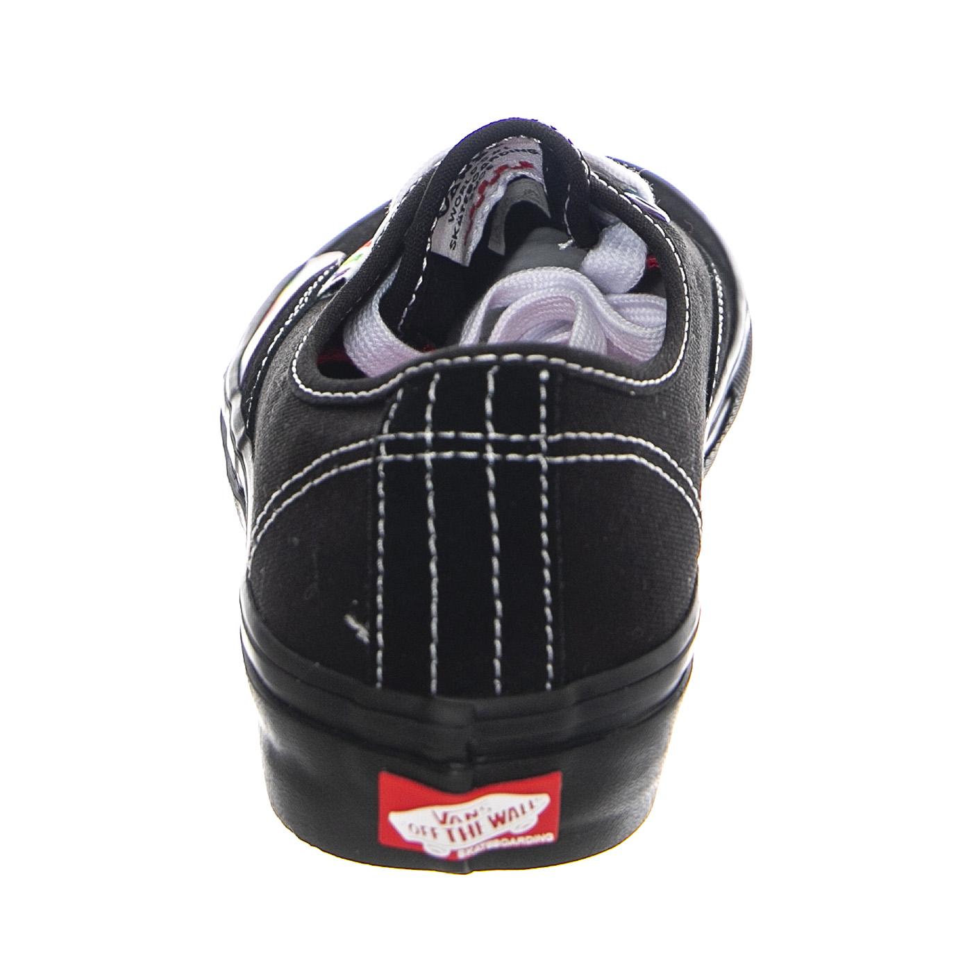 MN Skate Authentic Pride Black / Multi - Scarpe Stringate Profilo Basso Uomo Nere / Multicolore VN0A5FC8BML1  VANS 