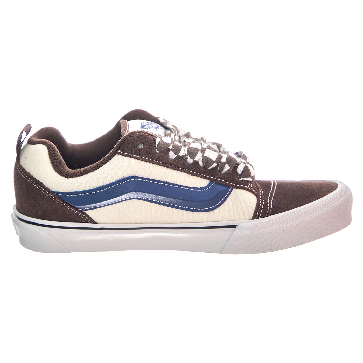 Knu School Mg Ch / Brown - Scarpe Profilo Basso Uomo Multicolore VN0009QCDMV1  VANS 