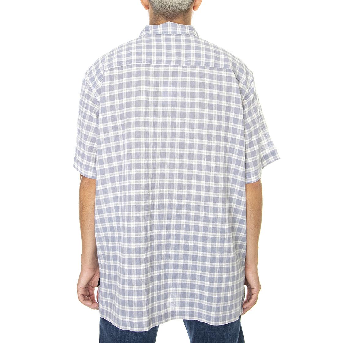 M's A/C Shirt Mushpots: Light Plume Grey - Camicia Maniche Corte Uomo Multicolore 52921-MUPG  PATAGONIA 