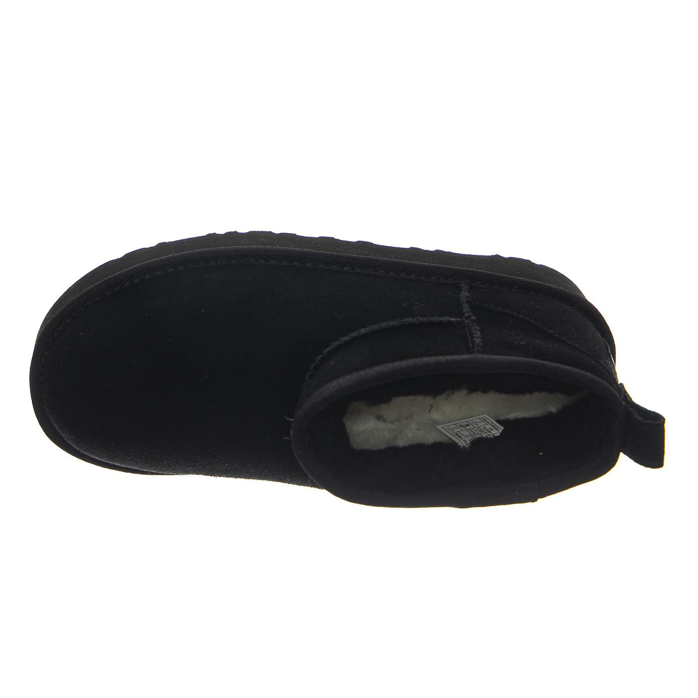 Kids Classic Ultra Mini Platform - Scarpe Bambino Nere UGKCLUMPBLK1157791K . UGG 