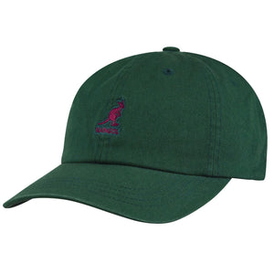 Washed Baseball Algae - Cappellino con Visiera Verde K5165HT-AL351  KANGOL 