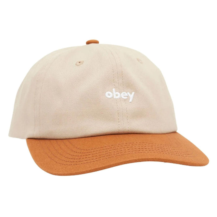 Obey Benny 6 Panel Snapback Light Khaki Multi - Cappellino con Visiera Multicolore 100580342-LTK  OBEY 