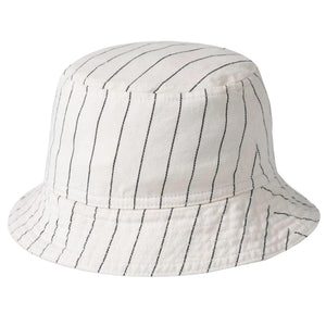 Hendry Bucket Hat Seaton Stripe, Wax / Dark Navy - Cappello da Pescatoe Bianco I034792.2RM02  CARHARTT WIP 