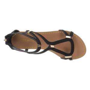 JUNYAA BLACK NUBUCK PU SMSJUNYAA-BLK  STEVE MADDEN 