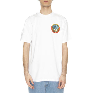 Obey Open Eyes Opens Minds Open Lotus Classic Tee White - Maglietta Girocollo Uomo Bianca 165263793-WHT  OBEY 