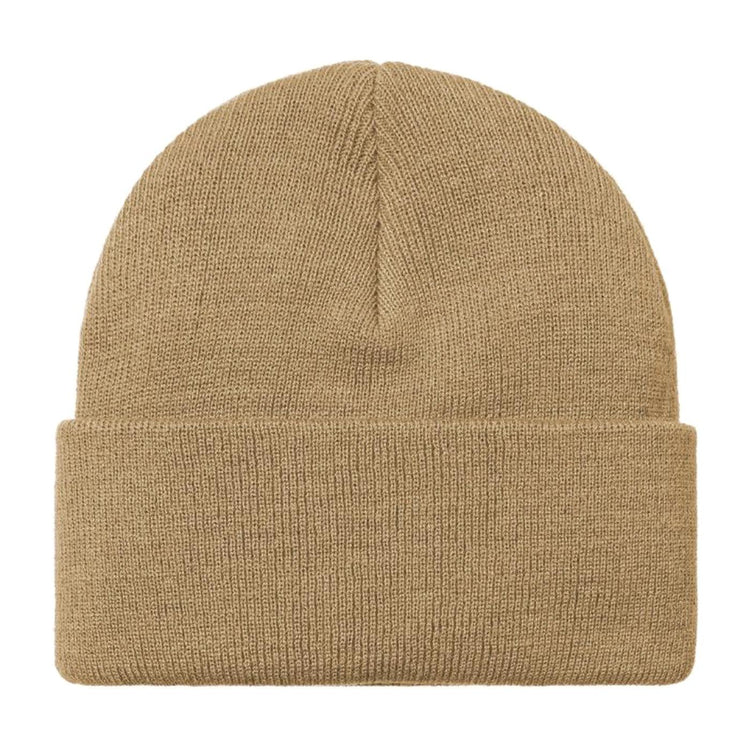 Chase Beanie Peanut / Gold - Cappellino a Cuffia Marrone I026222.2GQXX  CARHARTT WIP 