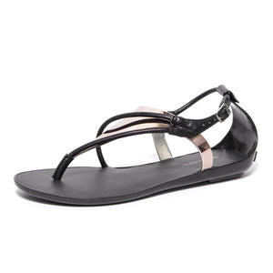 Chatham Sandals - Black / Rose Gold - Sandali Donna Neri BCSCHATHAMBLACK-ROSE  BCBG 