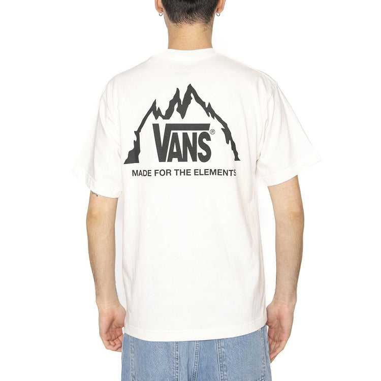 MTE Crestlines SS Tee Egret - Maglietta Girocollo Uomo Bianca VN000JQPC9F1  VANS 
