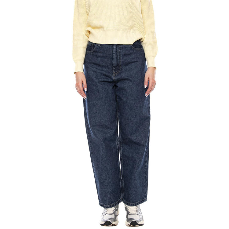 Carhartt WIP W' Brandon Pant -- Pantaloni Donna Blu I035892-01.06 . CARHARTT WIP 