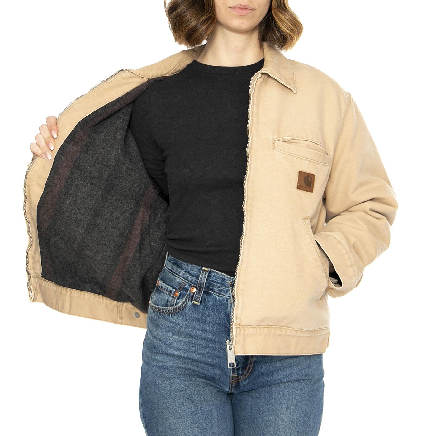W' Dayton Jacket Dusty H Brown - Giacca Donna Beige I034320.07E4O  CARHARTT WIP 