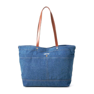 Women's Heritage Tote All Indigo Mid Wash Med Indigo - Borsa Denim Jeans Blu D7959-0002  LEVIS 