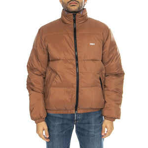 Benny Puffer Jacket Burl Wood Multi - Giacca Reversibile Uomo Multicolore 121800507-WOD  OBEY 