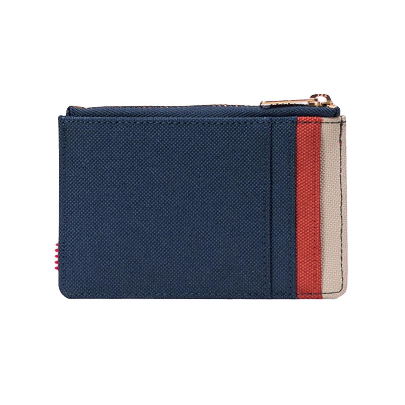 Herschel Oscar Cardholder Multicolored - Poracarte Multicolore con Zip 30094 06246 HERSCHEL 
