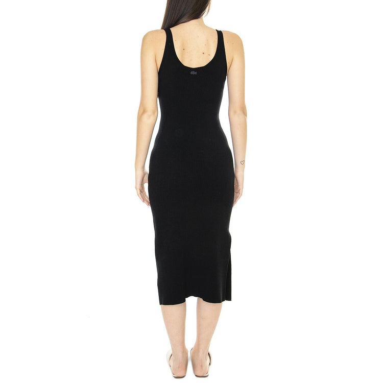 Abitino 031 - Abito Donna Nero EF7735-031  LACOSTE 