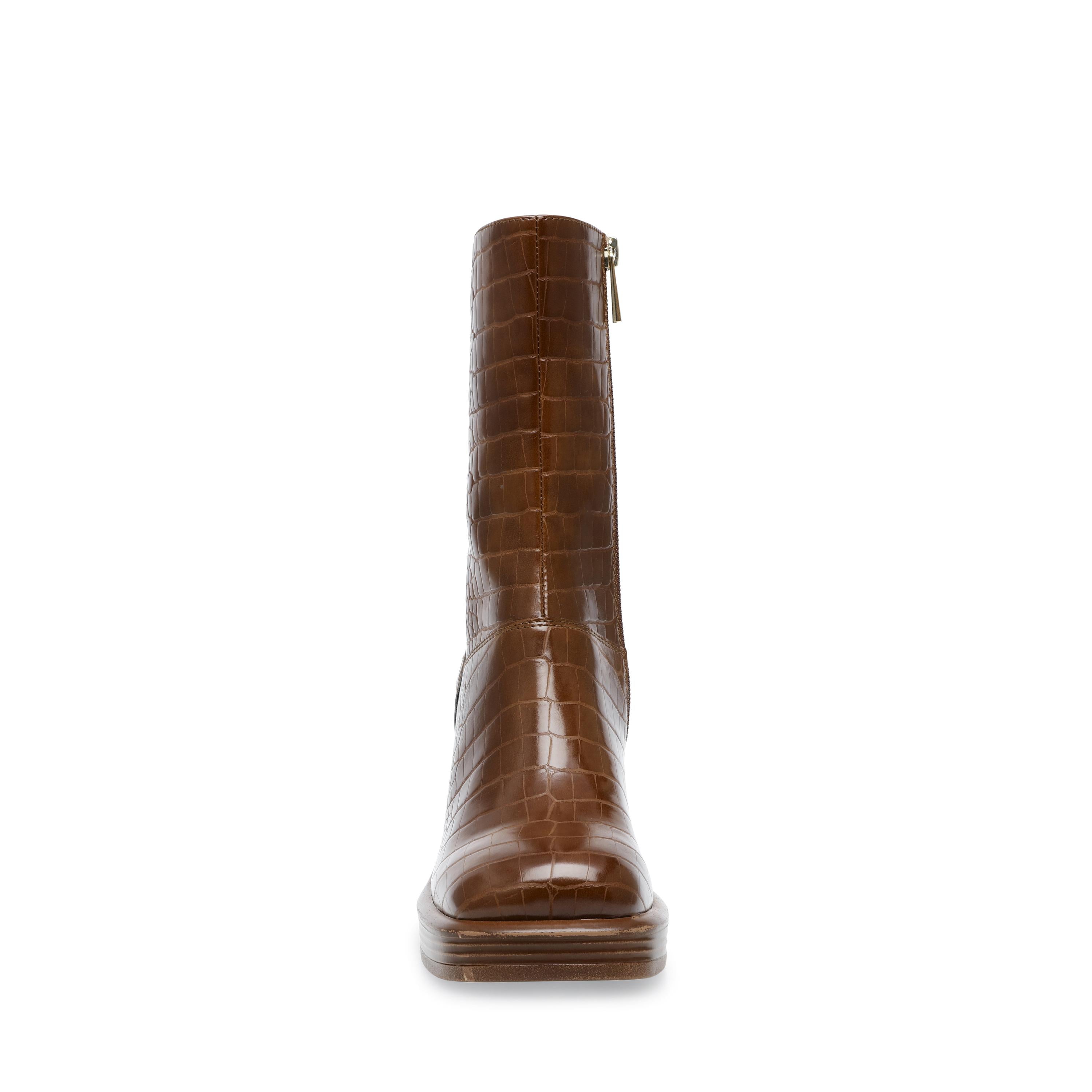 Finite Brn Croco - Stivaletti Donna Marroni SMSFINITE-BRN  STEVE MADDEN 