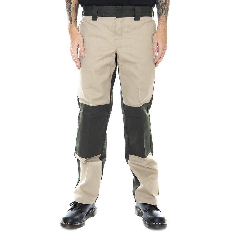 Ezel Pants - Khaki - Pantaloni Uomo Beige / Marrone 01 210170-KH . DICKIES 