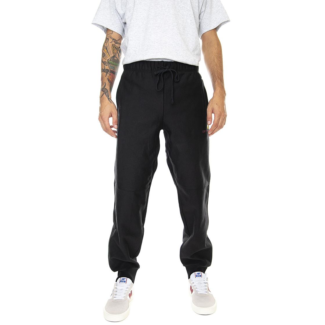 American Script Jogging Pant Black - Pantaloni Casual in Felpa Uomo Neri I027042-89XX . CARHARTT WIP 