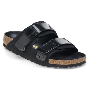 UJI Black Nabuck Leather - Sandali Uomo Neri 1026570  BIRKENSTOCK 