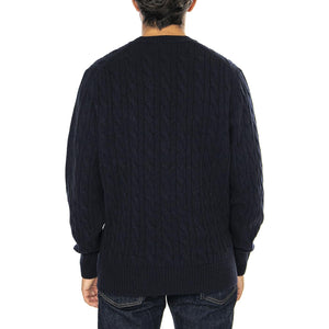 Pullover AH2924-166 - Maglione Girocollo Uomo Blu AH2924-166  LACOSTE 