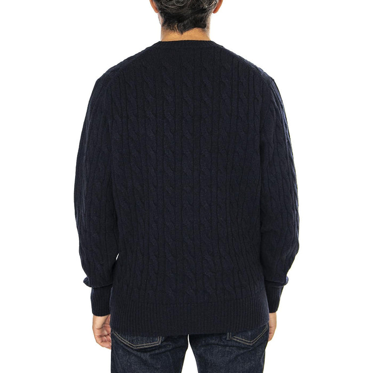 Pullover AH2924-166 - Maglione Girocollo Uomo Blu AH2924-166  LACOSTE 