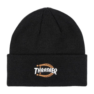 Thrasher x Dickies Beanie Black - Berretto Nero DK0A88KVBLK1  DICKIES 