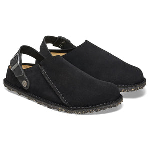 W' Lutry Premium Black, Suede Leather Sandals - Sandali Donna Neri 1025356  BIRKENSTOCK 