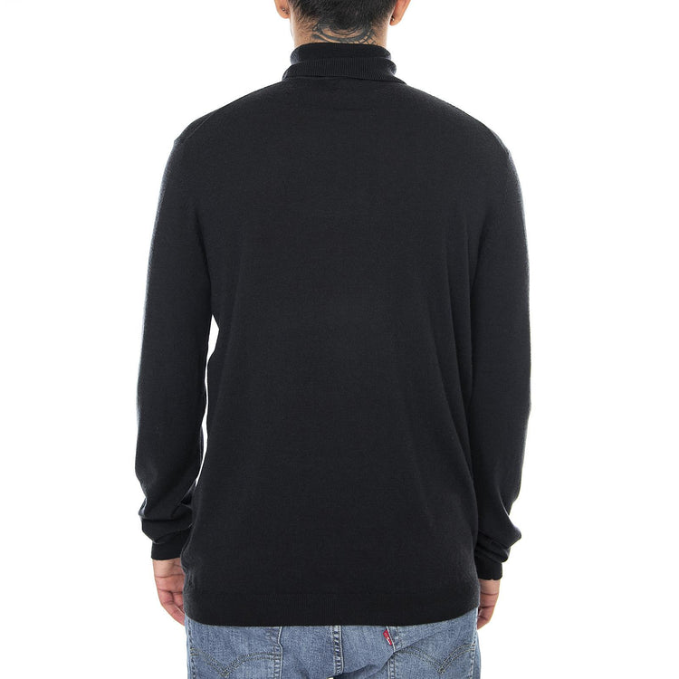 Mens Lashon Turtleneck Sweater - Black - Maglione Collo Alto Uomo Nero 153370108-999  MINIMUM 