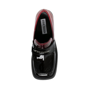 Utmost-SM Blk / Red - Mocassini Donna Neri / Rossi SMSUTMOST-SM-BLKRED  STEVE MADDEN 