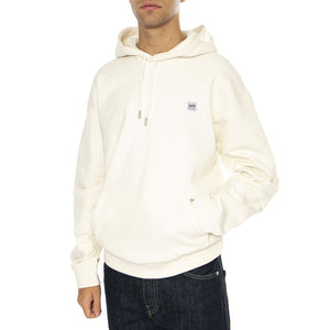 WW Hoodie Ecru - Felpa Uomo Bianca 112357972-WHITE  LEE 