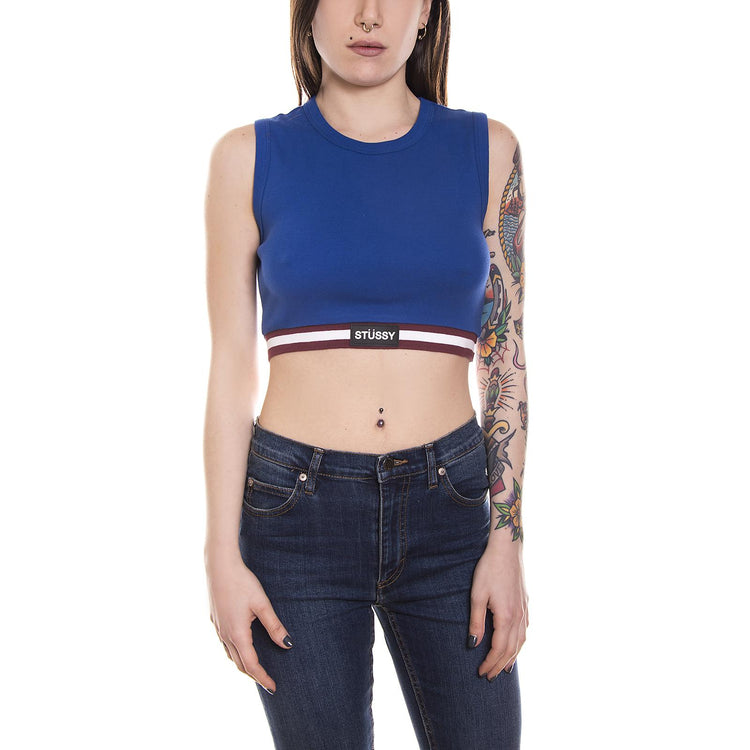 CULVER TANK BLUE 214393-BLUE  STUSSY 