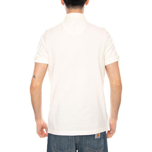 TARTAN PIQUE POLO WHISPER WHITE / CLASSIC - Polo Uomo Bianca MML0012 WH71 BARBOUR 