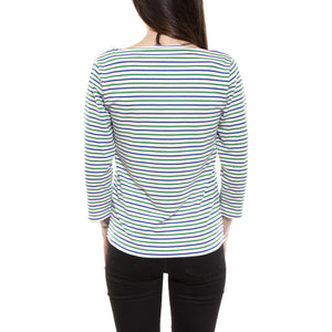 VENDELA L/S TEE PARIS GREEN 141720150-848  MINIMUM 