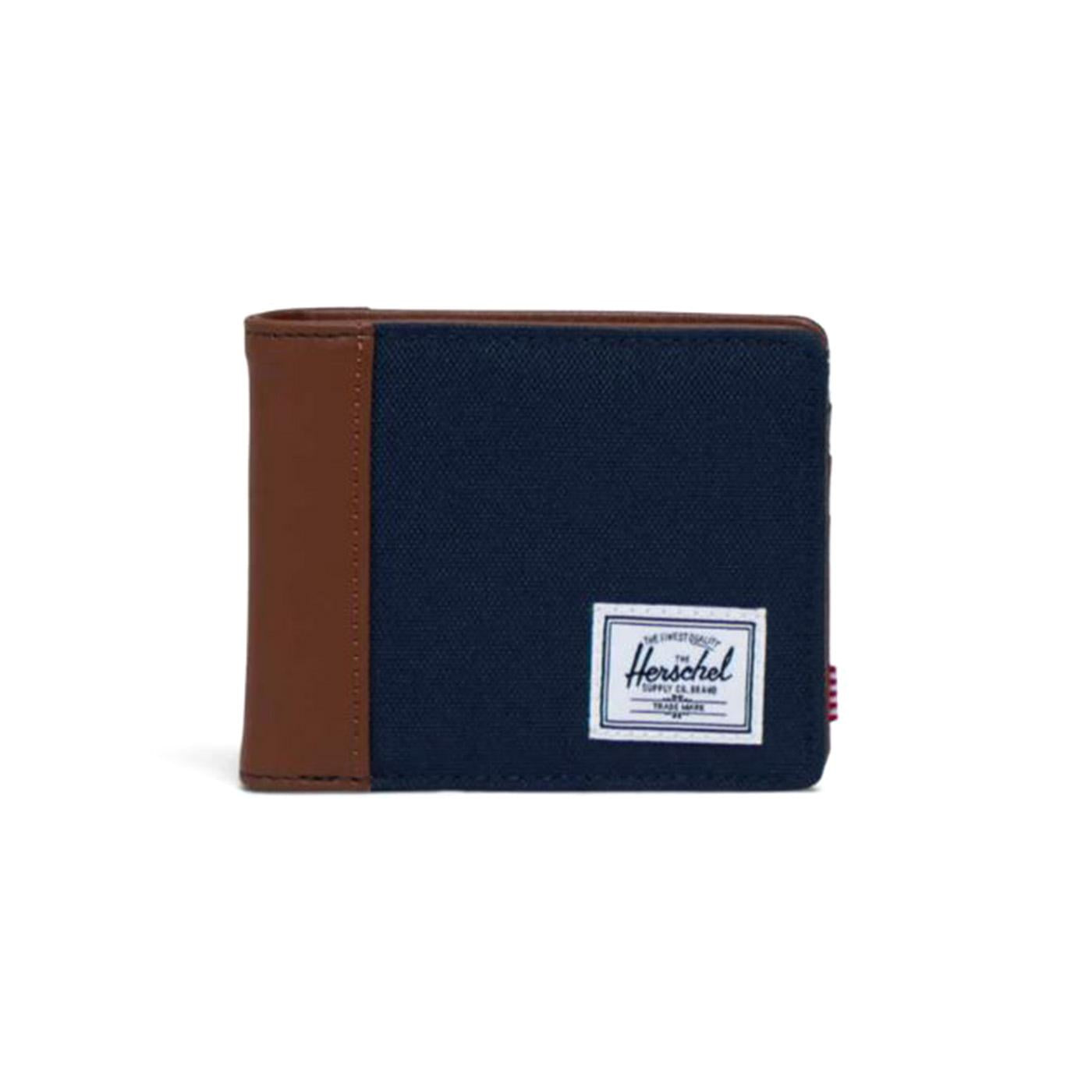 Hank Wallet Navy / Tan - Portafogli Multicolore 30068-03548-OS  HERSCHEL 