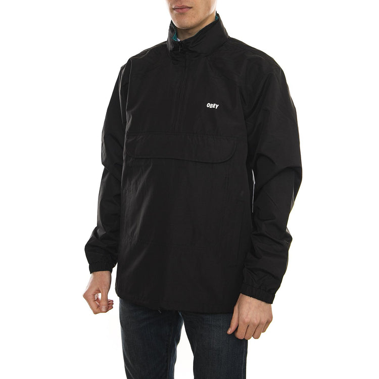 Runaround Jacket - Black - Giacca Leggera Uomo Nera 121800312-BLK  OBEY 