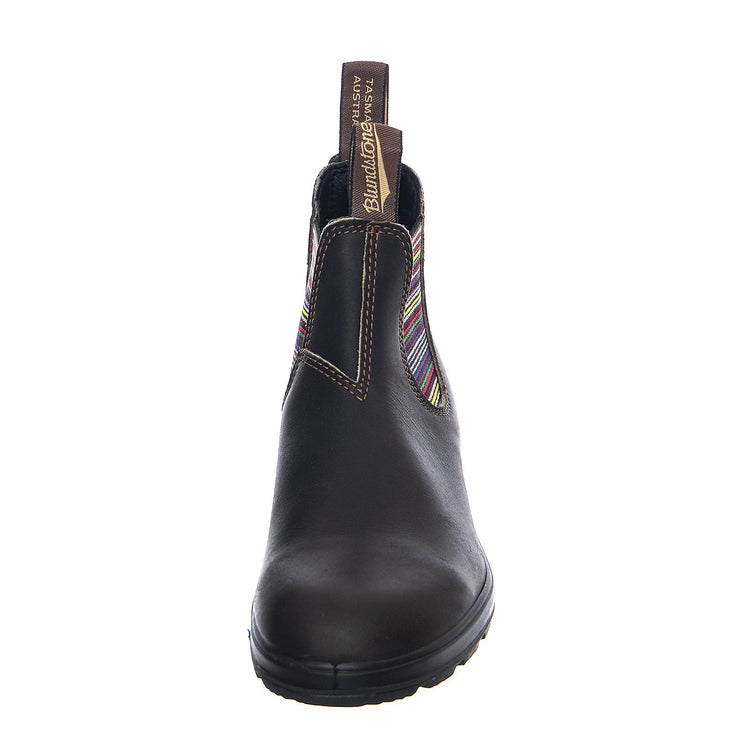 Classic Leather 1409 Ankle Boots - Brown / Stripes - Stivaletti alla Caviglia Donna Marroni / Multicolore 1409-1409-FW20  BLUNDSTONE 