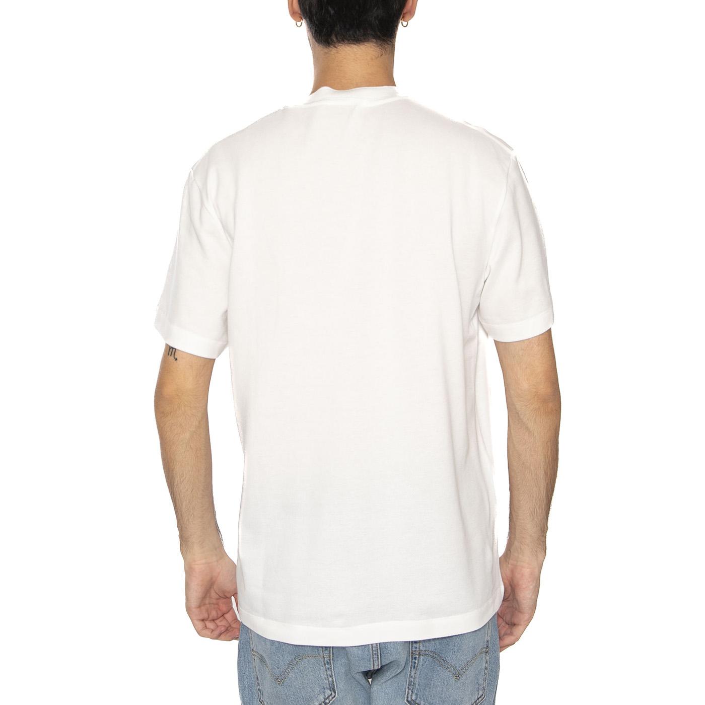 T-shirt 70V White - Maglietta Girocollo Uomo Bianca TH5477-70V  LACOSTE 