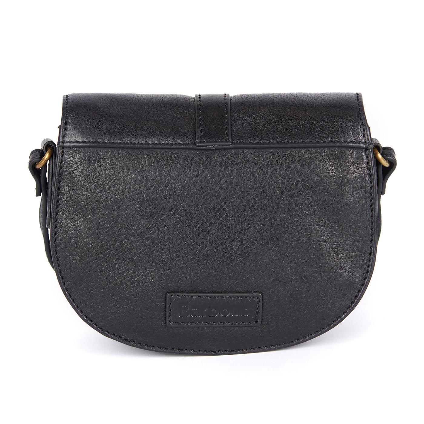 Laire Leather Saddle Bag Black - Borsa a Tracolla Nera LBA0349-BK11  BARBOUR 