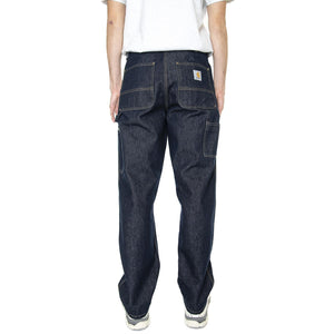 M' Single Knee Pant Blue Rinsed - Pantaloni Denim Jeans Uomo Blu I032024-0102  CARHARTT WIP 