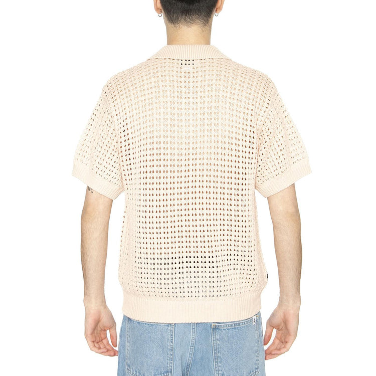 Obey Kody Polo Pale Pink - Polo in Maglia Rosa Uomo 151000104-PPN  OBEY 