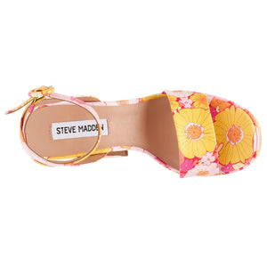 Paysin Pink Flora Printed PU - Sandali Donna Multicolore SMSPAYSIN-PNK  STEVE MADDEN 