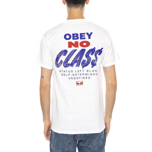 Obey Class Dropout Tee -- Maglietta Girocollo Uomo Bianca 165264092 WHT OBEY 