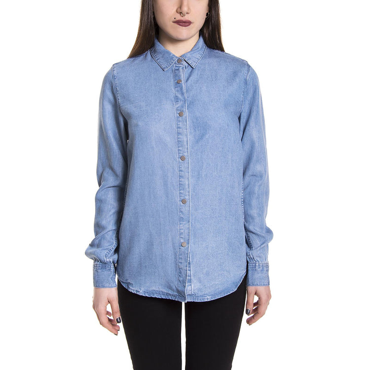 Blanch Denim Shir t Light Blue 1711106-290  DR. DENIM 
