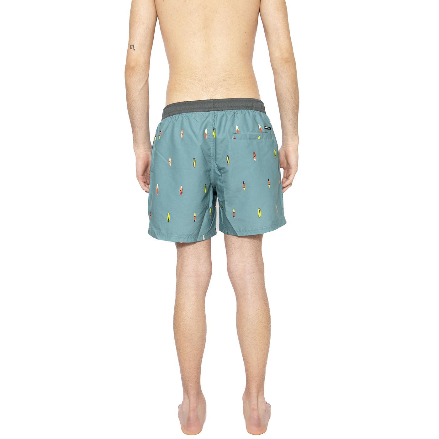 Roan Arctic Green - Costume da Bagno Uomo Verde 2712021-486  PROTEST 