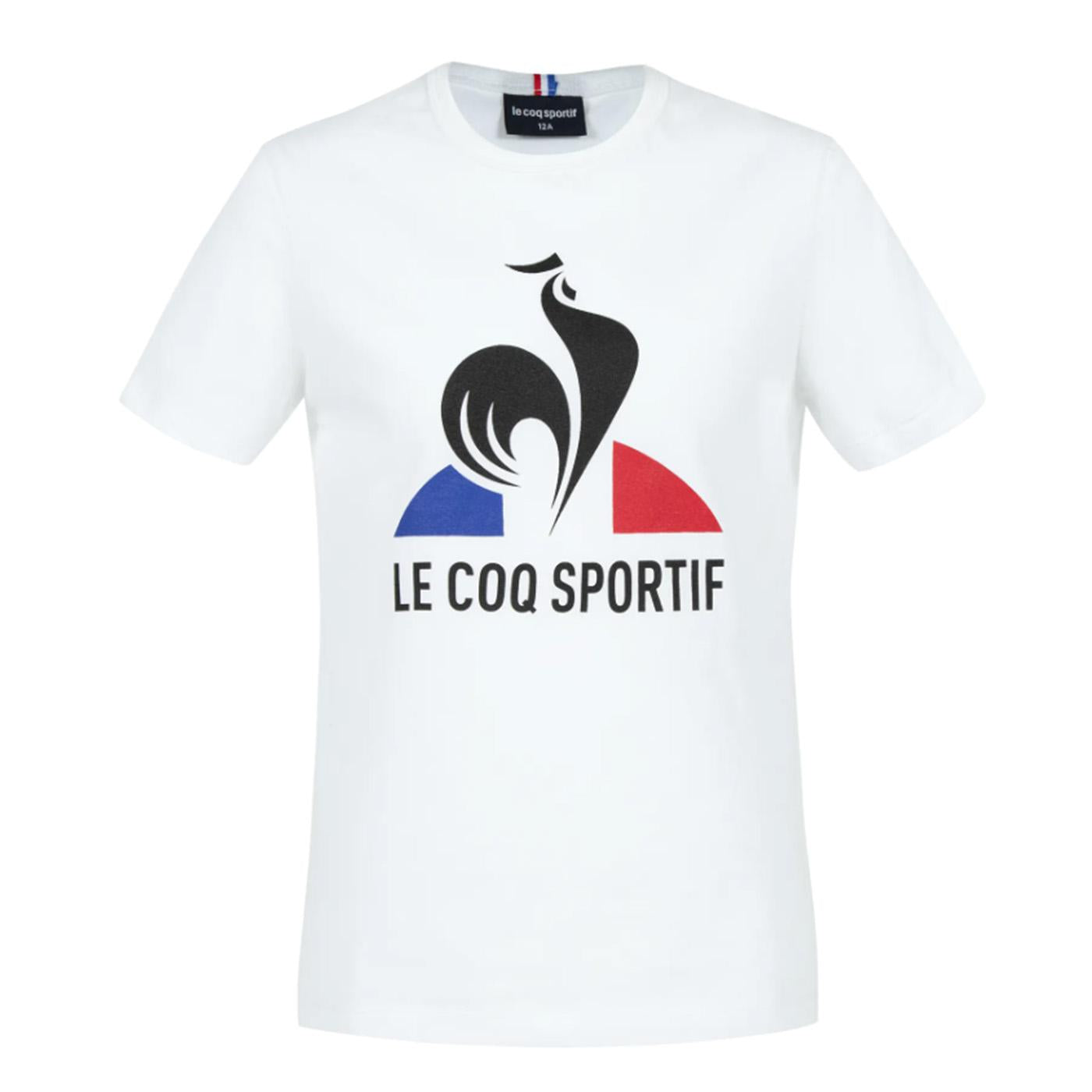 ESS Tee SS N°1 Enfant New Optical White - Maglietta Girocollo Bambini Bianca 2210482-new optical white  LE COQ SPORTIF 
