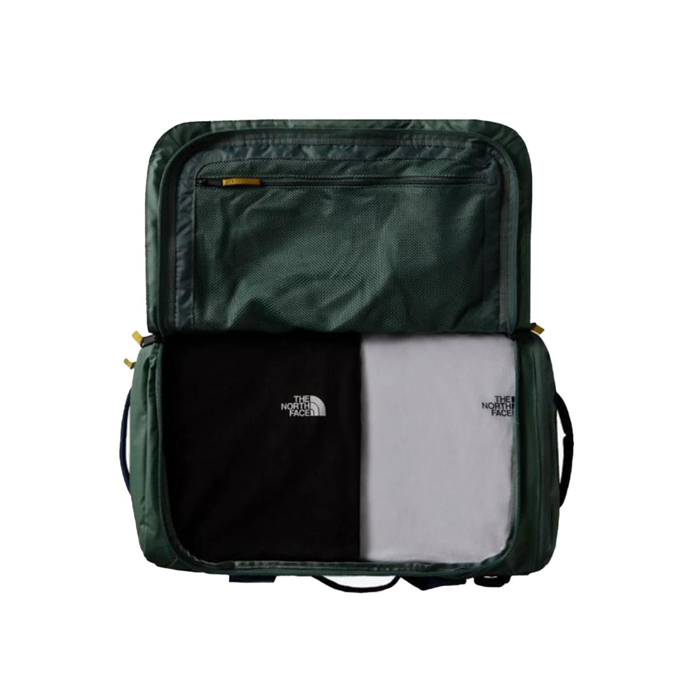 Base Camp Voyager Duffel 42L Duck Green / Shady Blue - Borsone da Viaggio Multicolore NF0A52RQ A721 THE NORTH FACE 