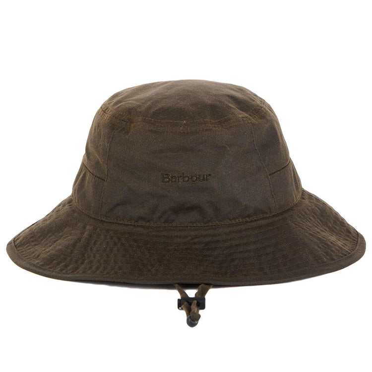 Milton Wax Sports Hat Olive - Cappello Marrone 222MMHA0774-OL71  BARBOUR 